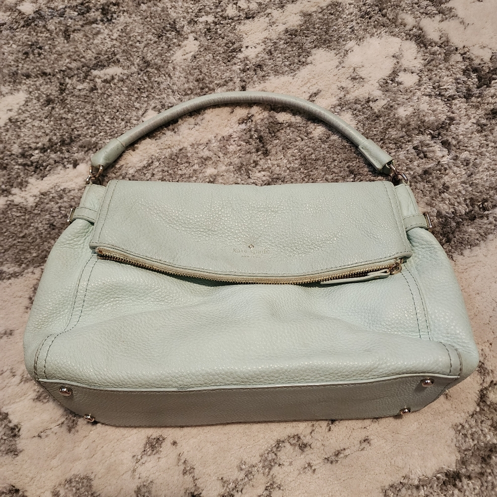 Kate Spade Top Handle Leather Shoulder Bag w/ Dustbag